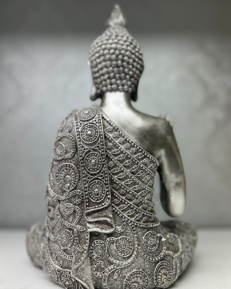 Buddha Statue Sitting Home Decor Statue - 12 Inch