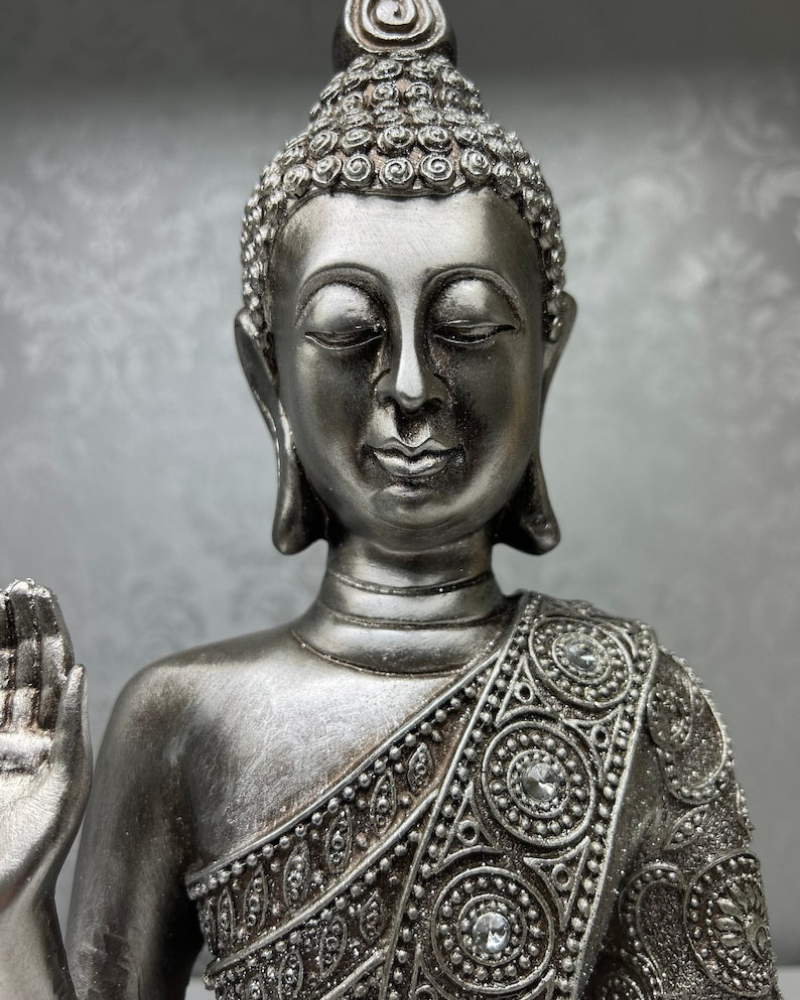 Buddha Statue Sitting Home Decor Statue - 12 Inch