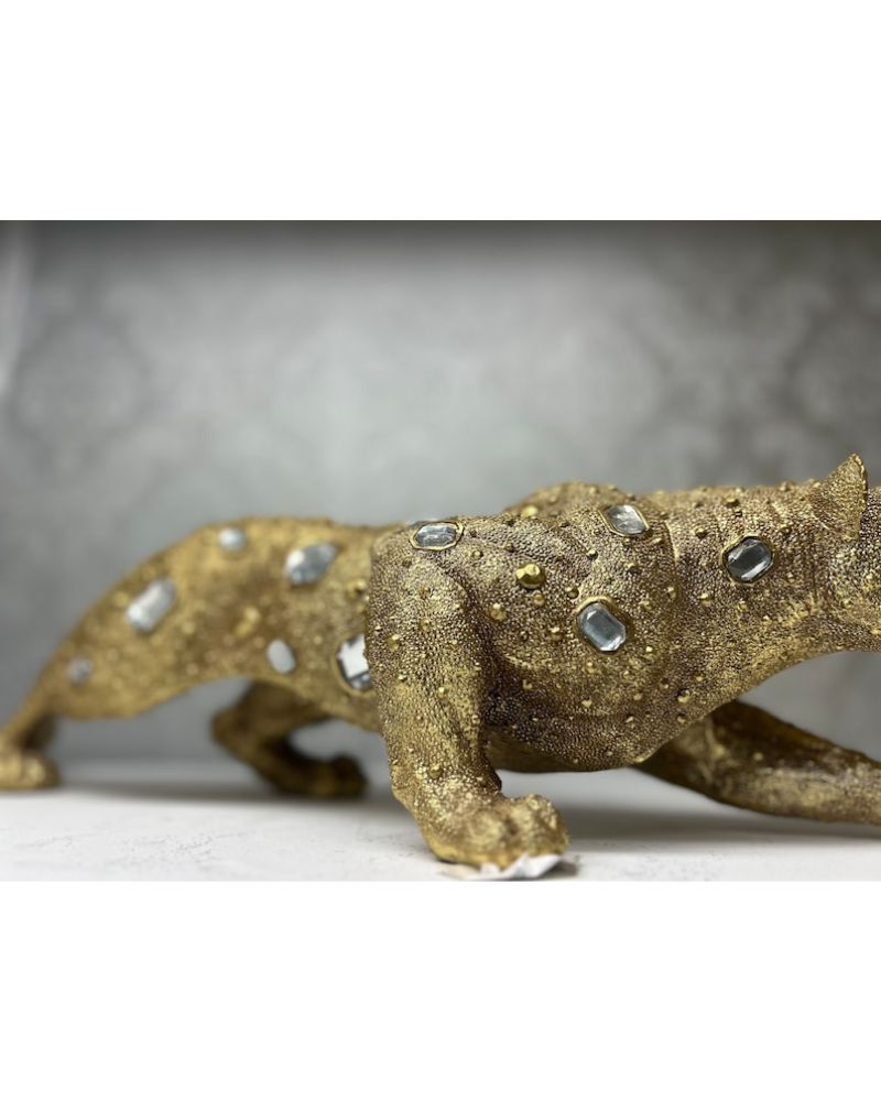 Leopard Sculpture Home Decor