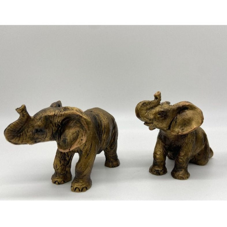 Small Elephant Figurine for Home Decor Gift