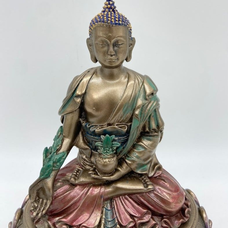 Indoor Colorful Buddha Statue