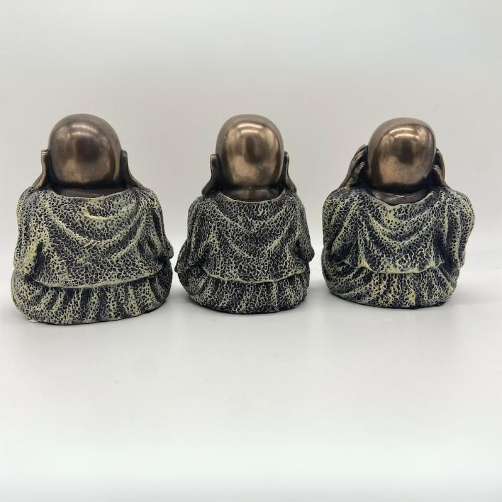 Three Wise buddha Statue Indoor Décor