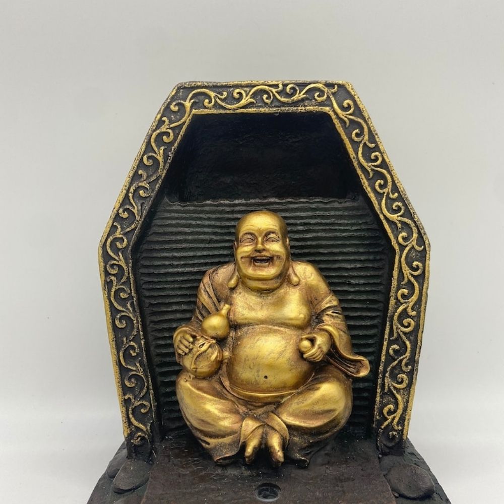 Buddha Indoor Water Fountain Statue 10 Inches