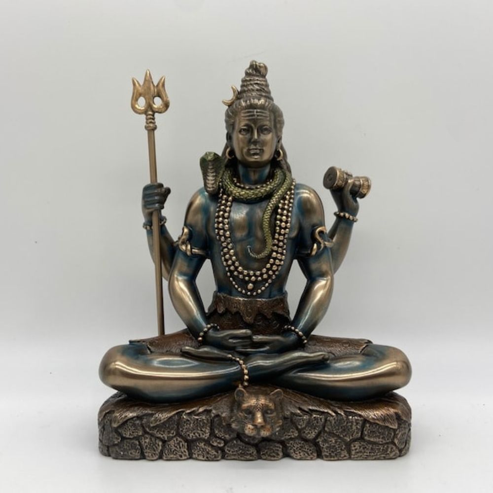 Shiva God Statue - 6.5 inches Height
