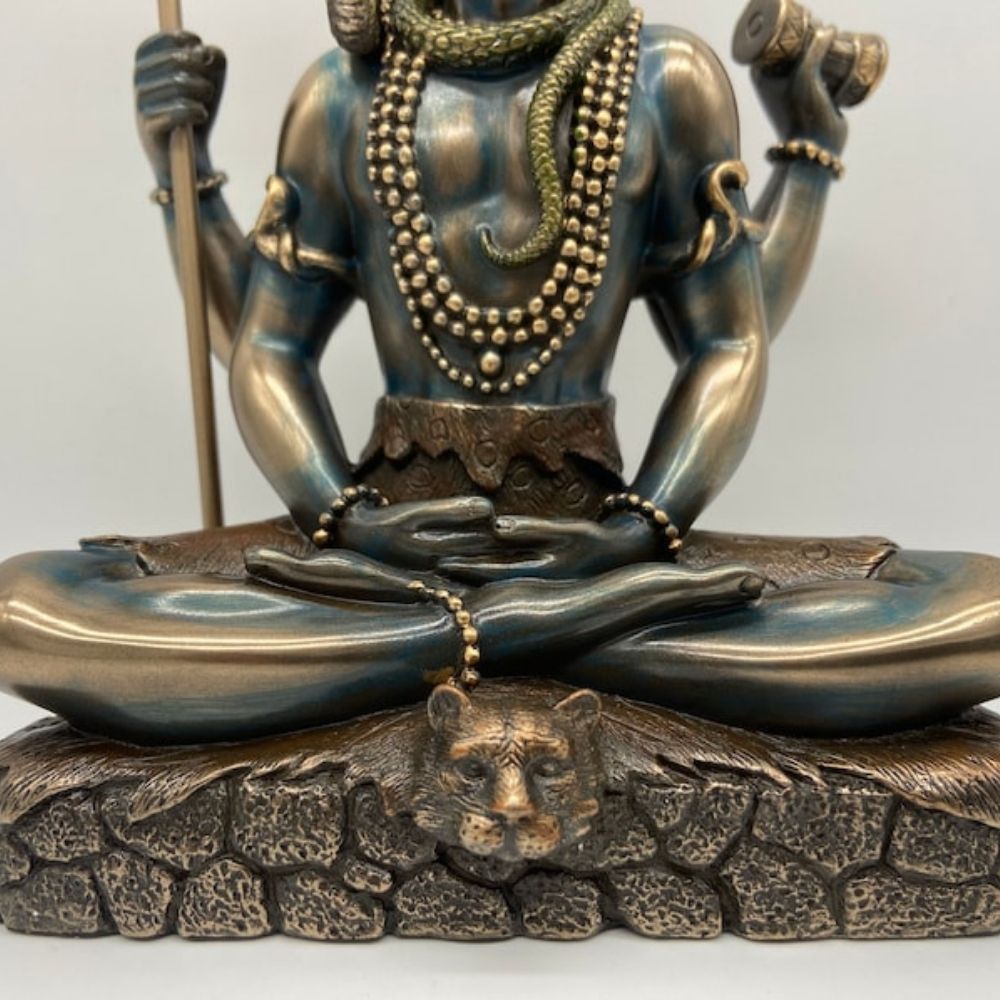 Shiva God Statue - 6.5 inches Height