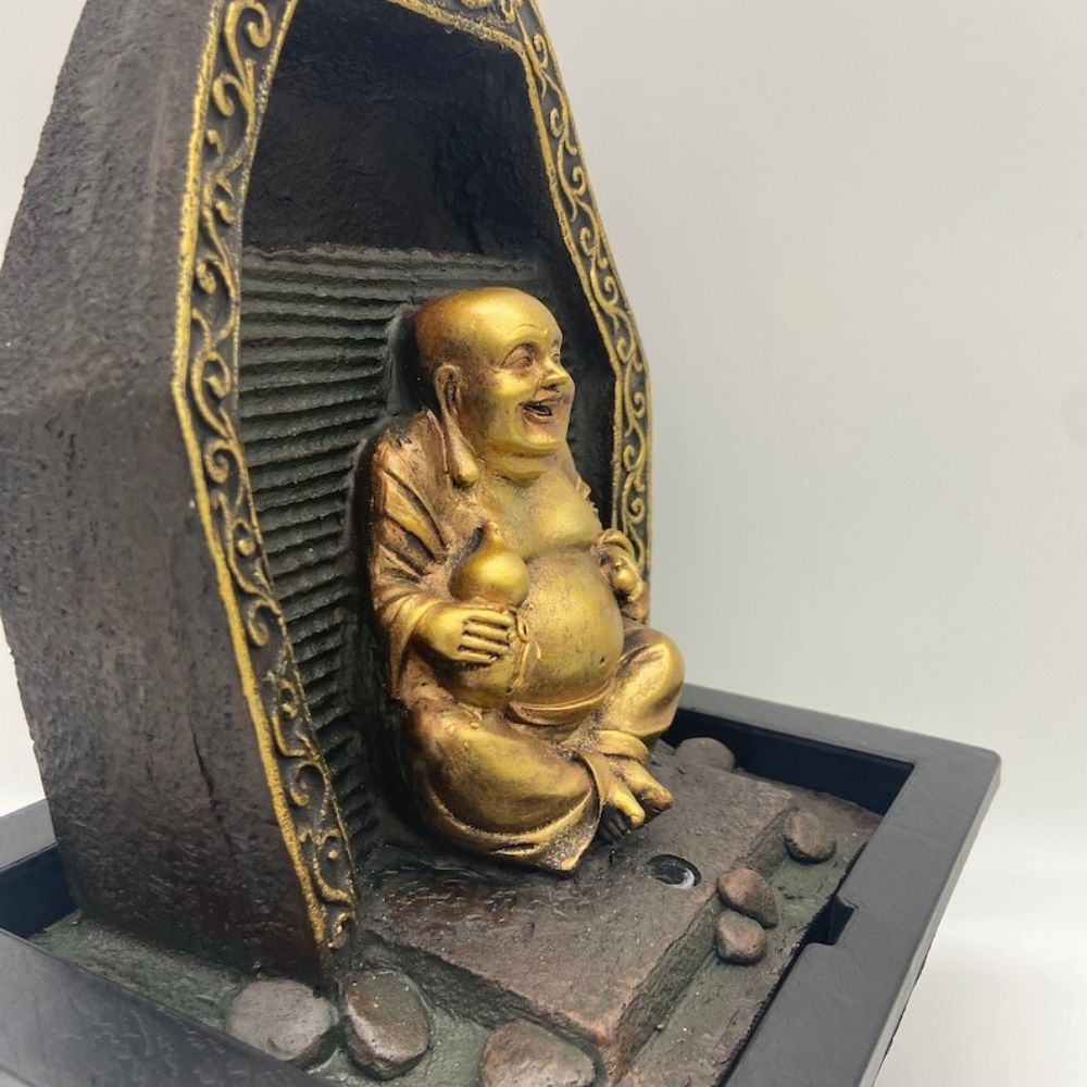 Buddha Indoor Water Fountain Statue 10 Inches
