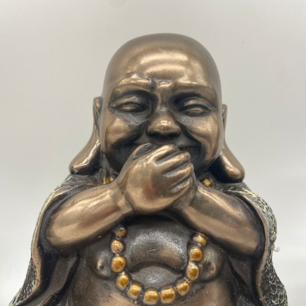 Three Wise buddha Statue Indoor Décor - 5 Inch