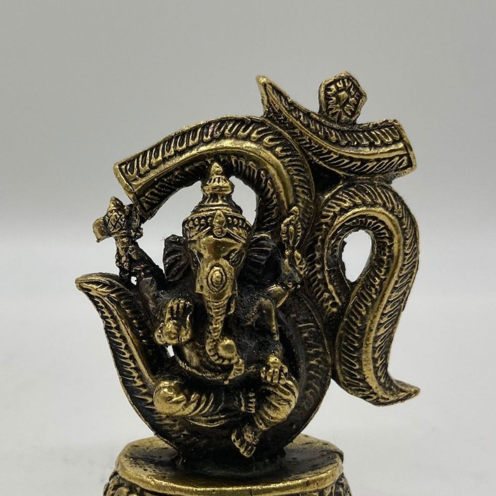 Metal Ganesha Small Statue