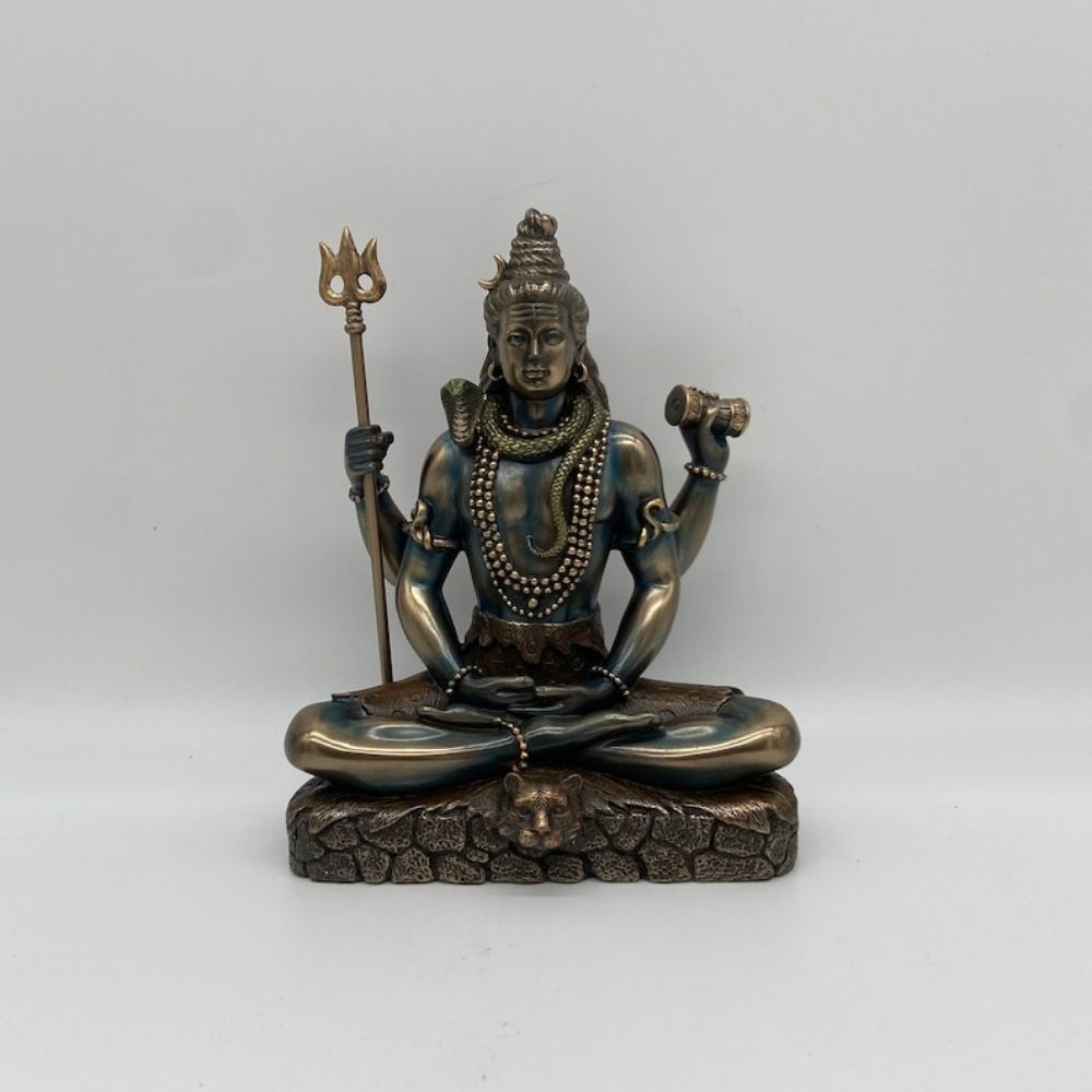 Shiva God Statue - 6.5 inches Height