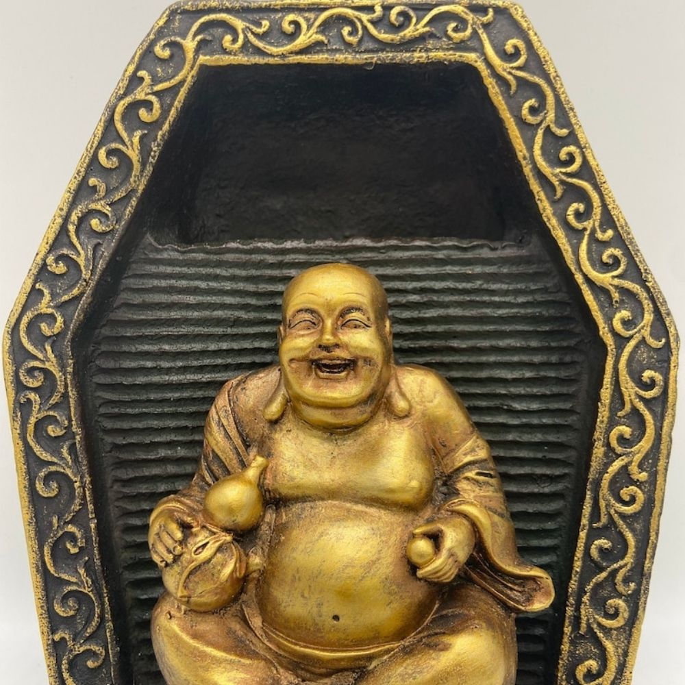 Buddha Indoor Water Fountain Statue 10 Inches