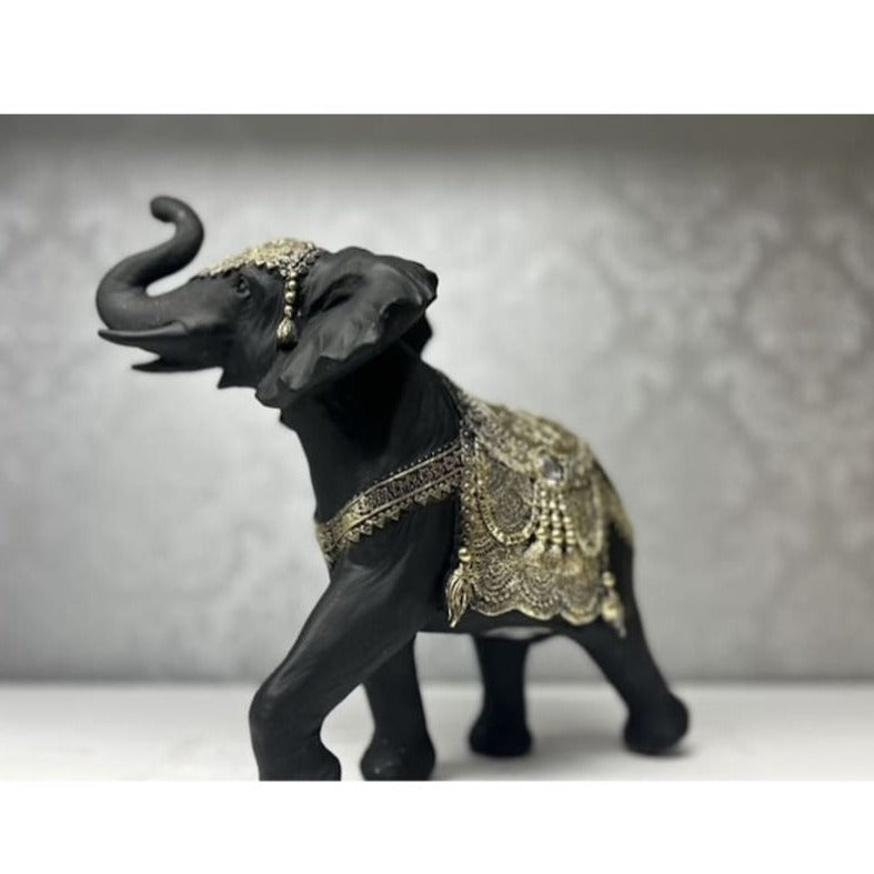 Elephant Figurines Lucky Home Decor Gift