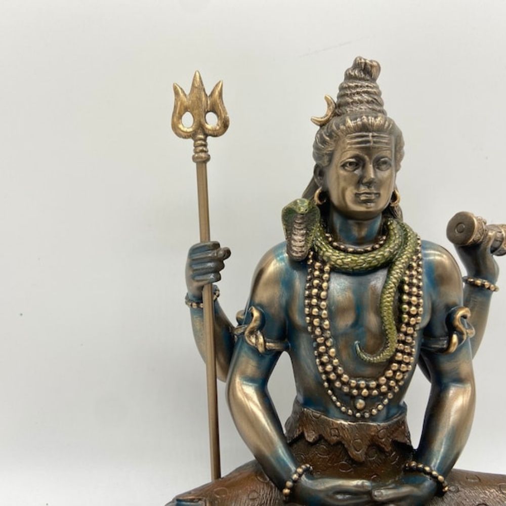 Shiva God Statue - 6.5 inches Height