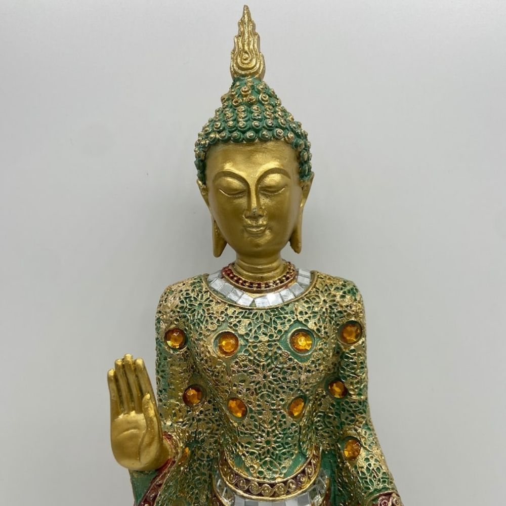 Tall Standing Buddha Statue - 18 Inch