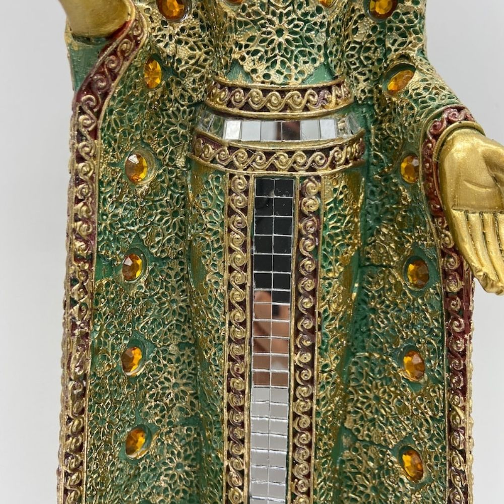 Tall Standing Buddha Statue - 18 Inch