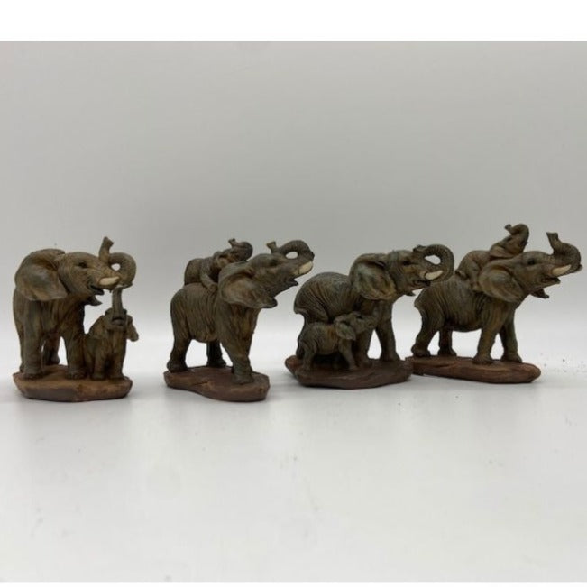 Small Elephant Figurine for Home Decor Gift