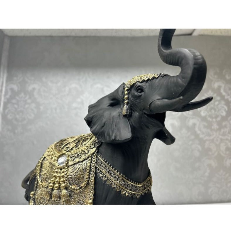 Elephant Figurines Lucky Home Decor Gift
