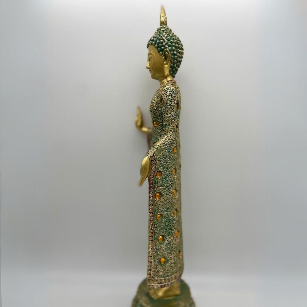 Tall Standing Buddha Statue - 18 Inch