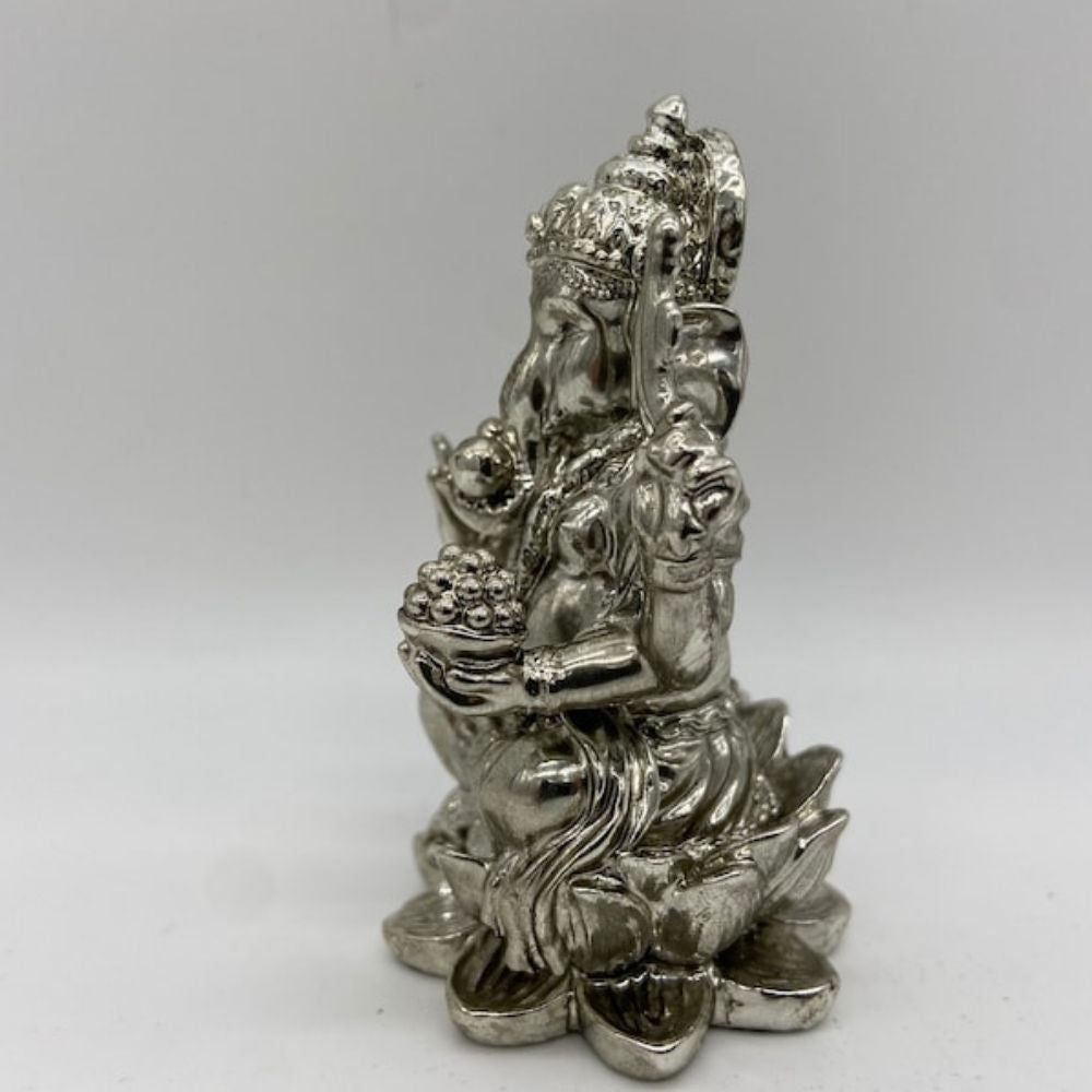 Home Decor Small Ganesha Statue on a Lotus