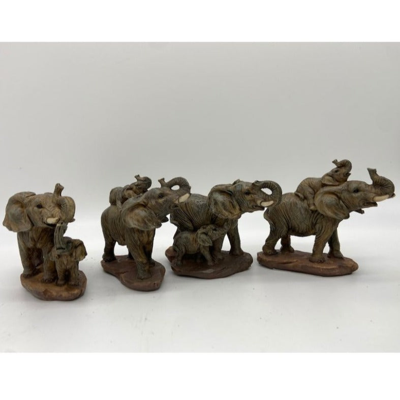 Small Elephant Figurine for Home Decor