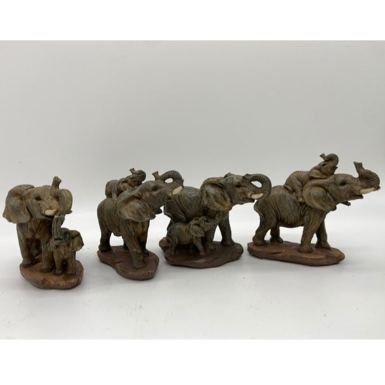 Small Elephant Figurine for Home Decor Gift