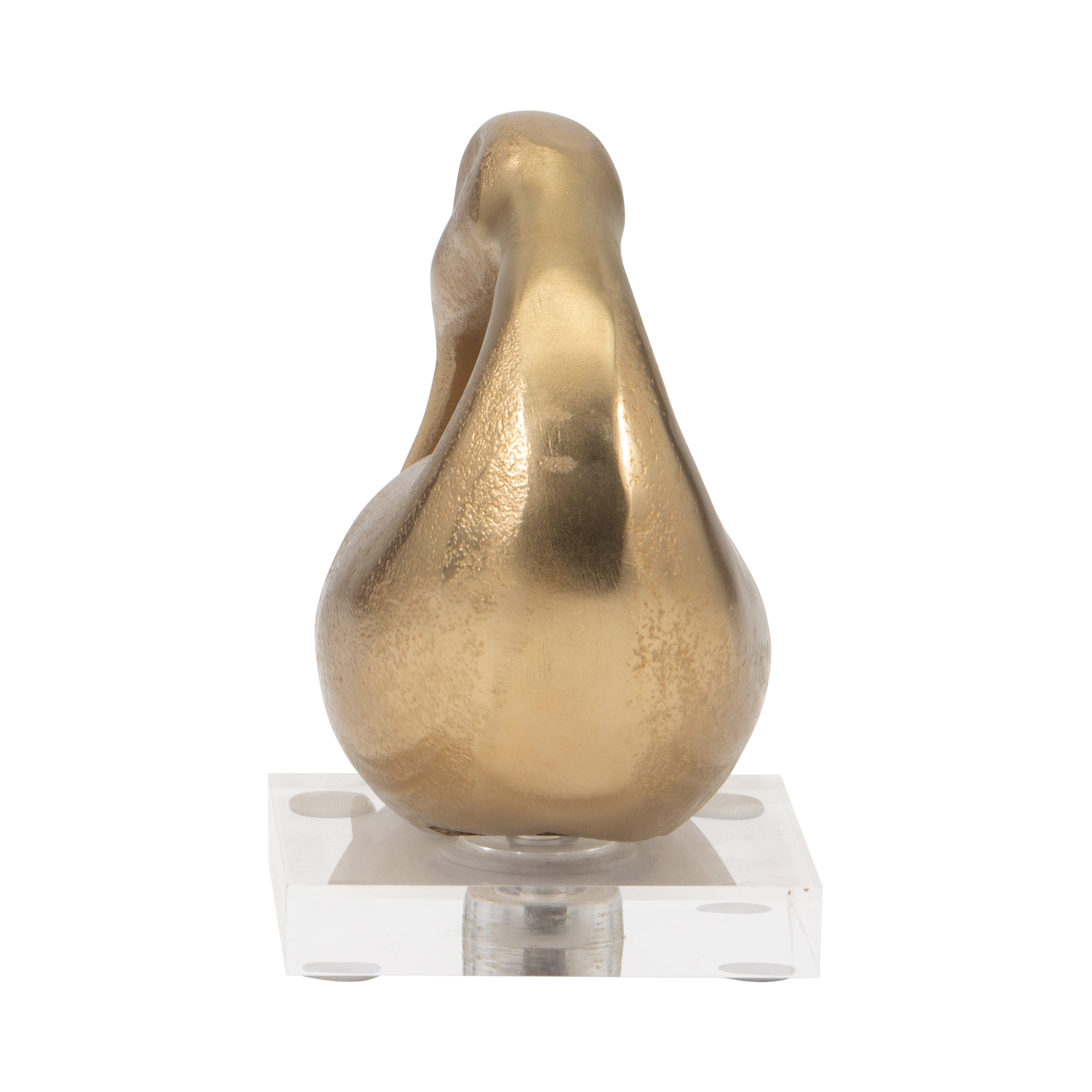 Gold Bird Figurine Home Table Decor