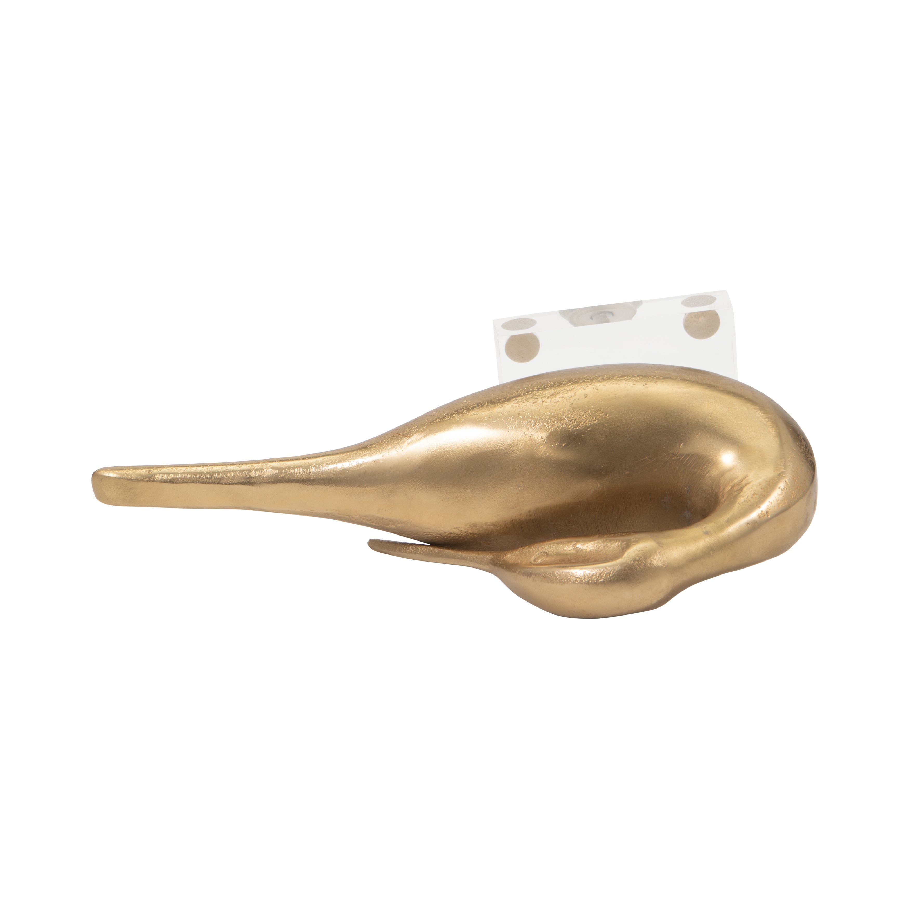 Gold Bird Figurine Home Table Decor
