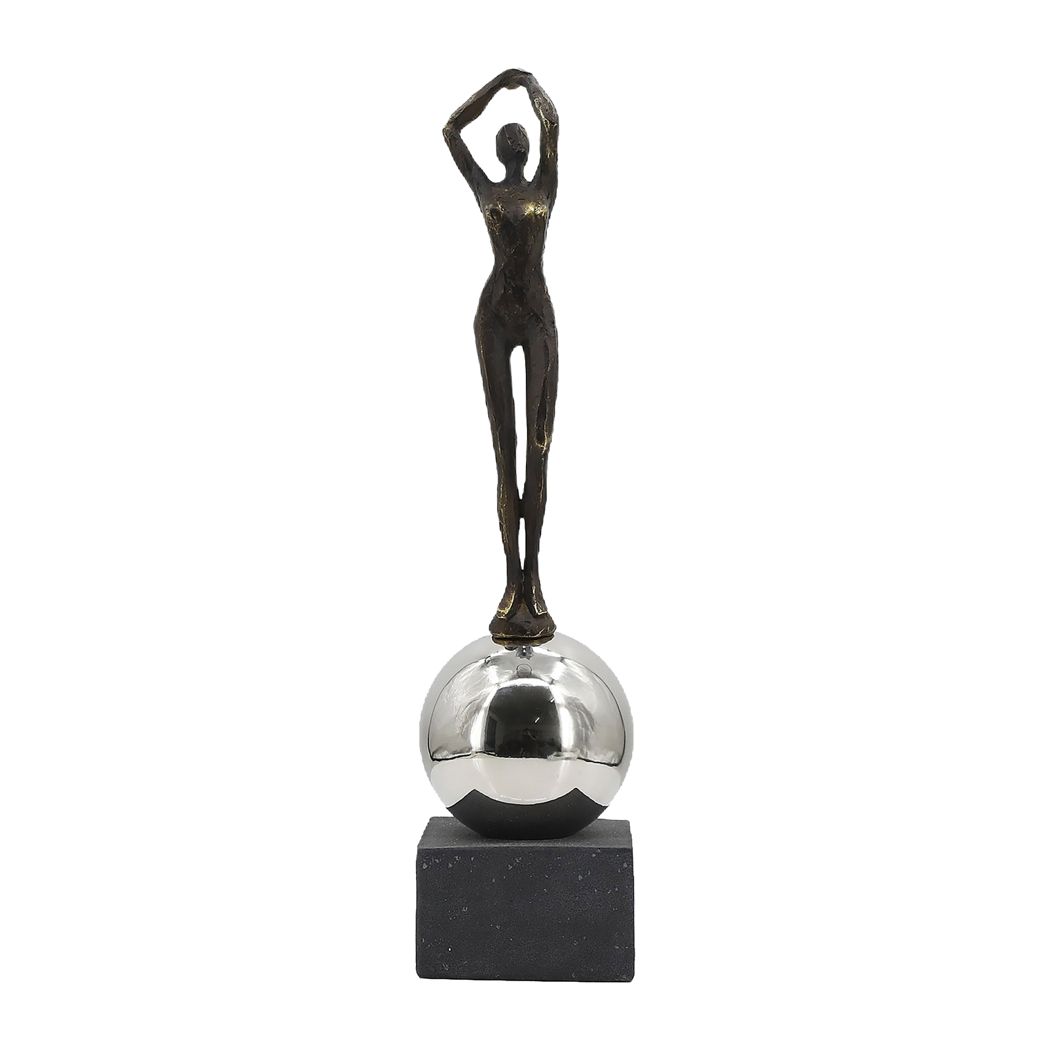 Standing Women Sculpture Home Decor Accent