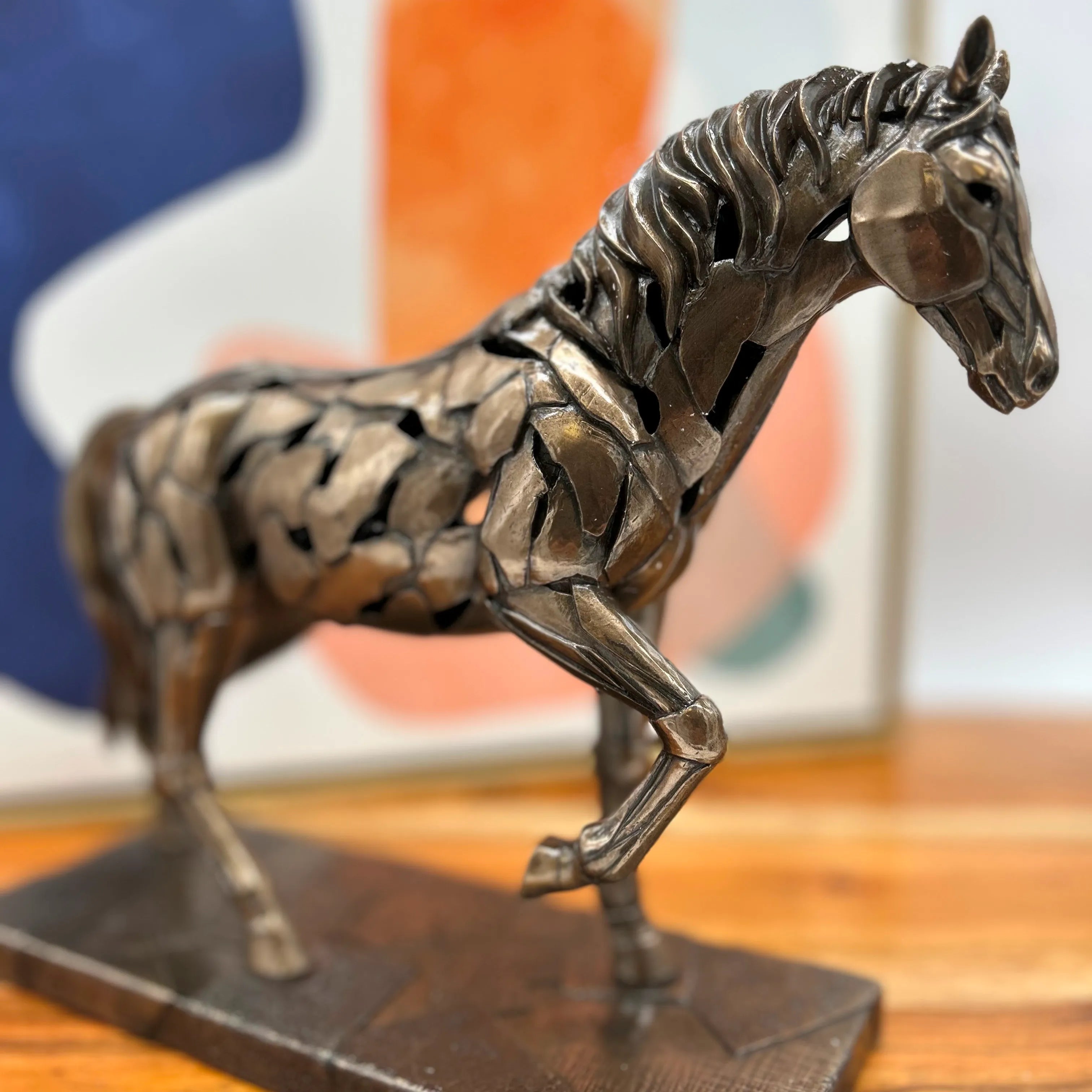 Horse Figurine with LED