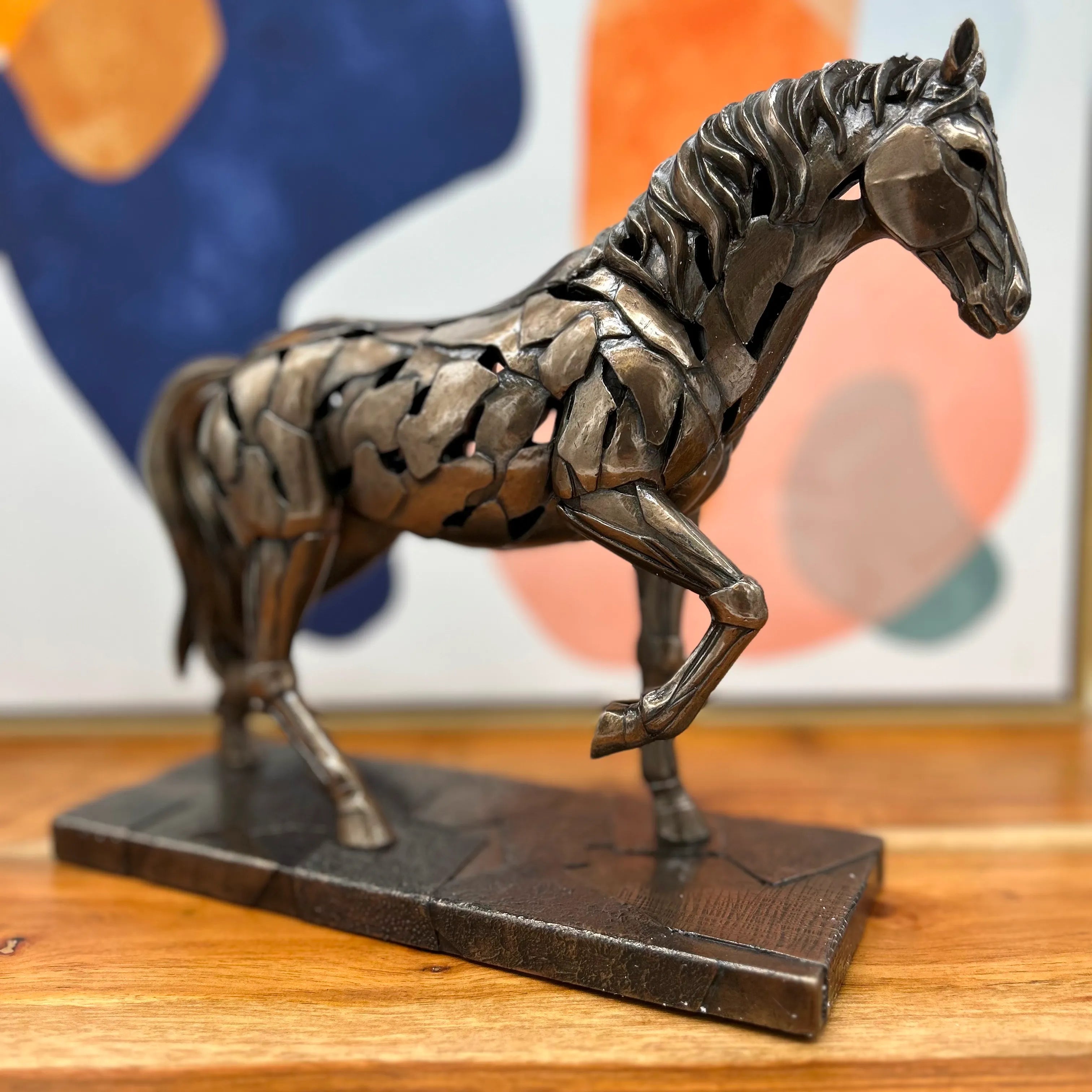 Horse Figurine with LED