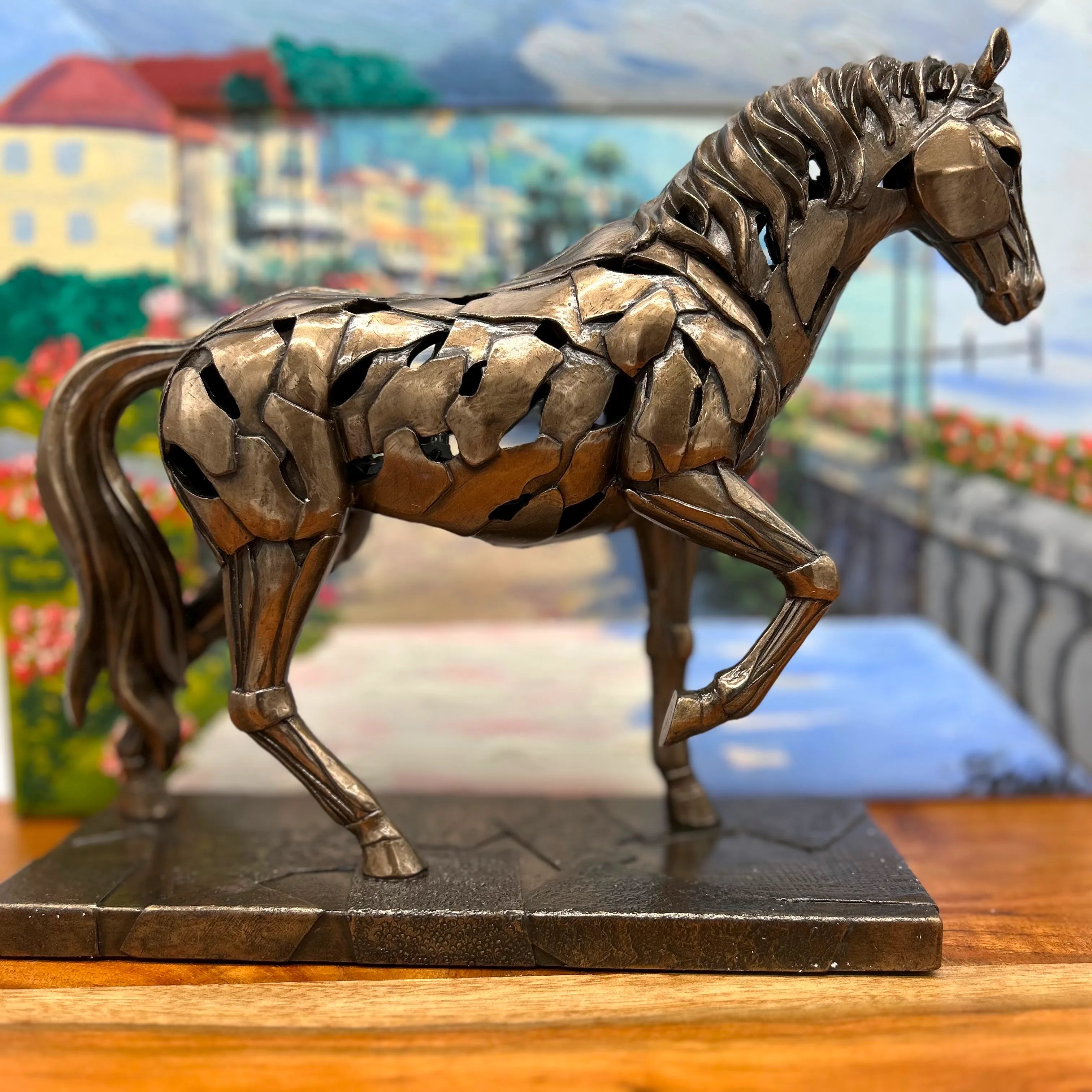 Horse Figurine with LED