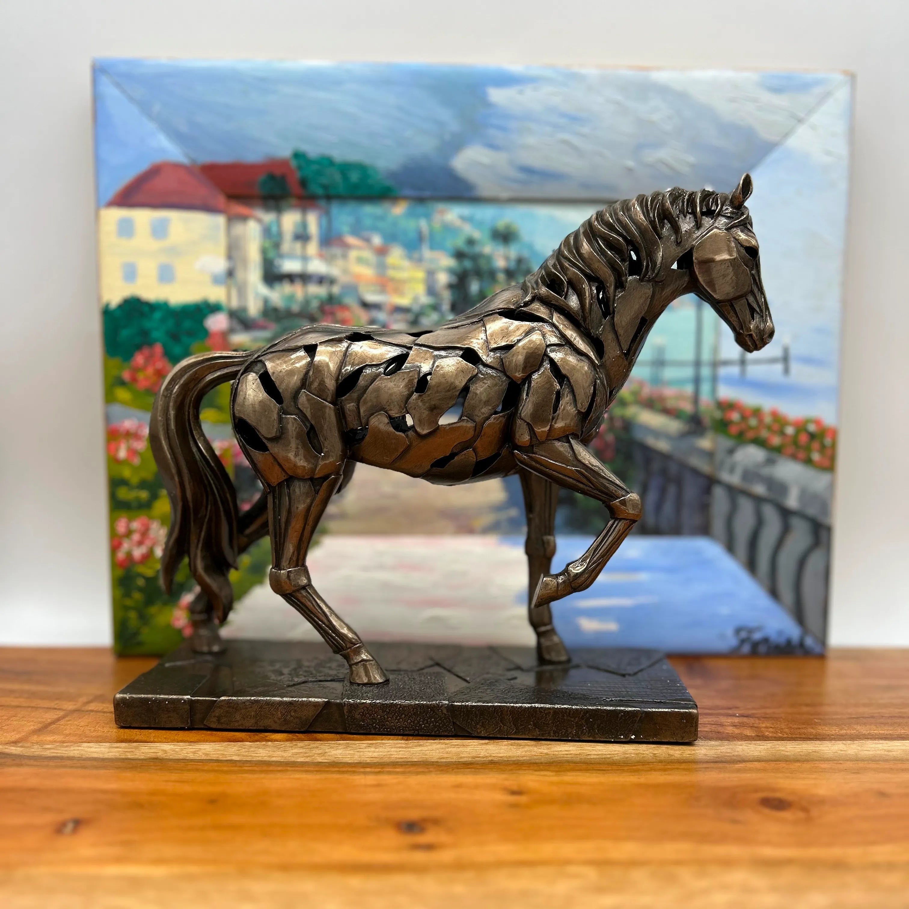 Horse Figurine with LED