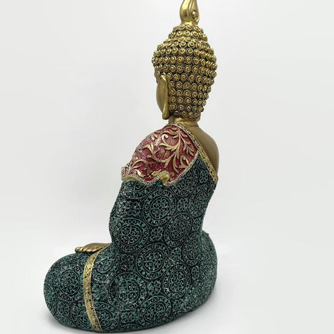 Golden Colorful Buddha Statue