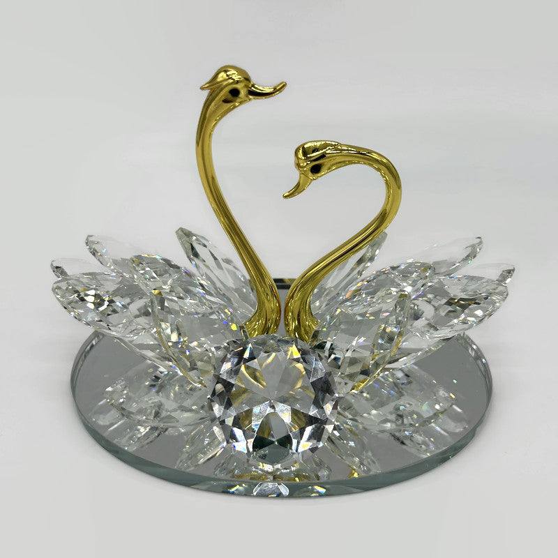 Crystal Swan Figurine Christmas Gift Ideas