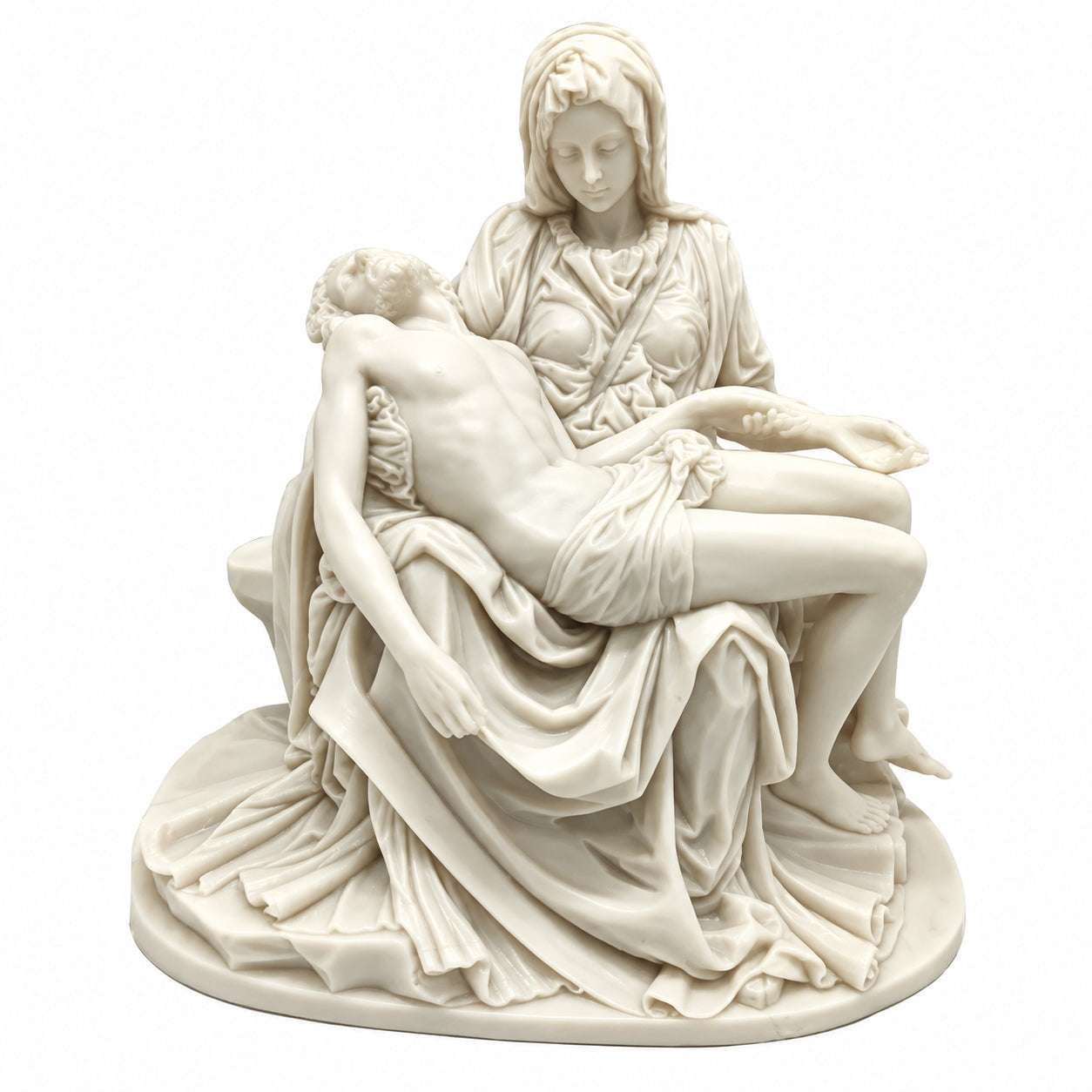Pieta Statue by Michelangelo 10" - Masterpiece for Home Décor Christmas Gift Decor