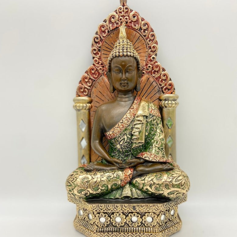 Colorful Indoor Buddha Statue