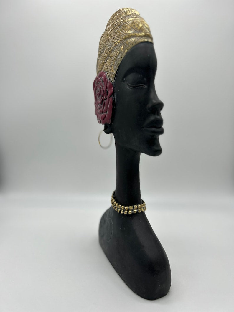 African Lady Sculpture
