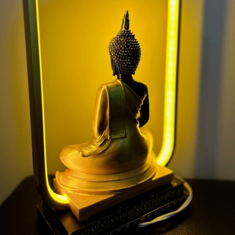 Buddha Statue with LED Light