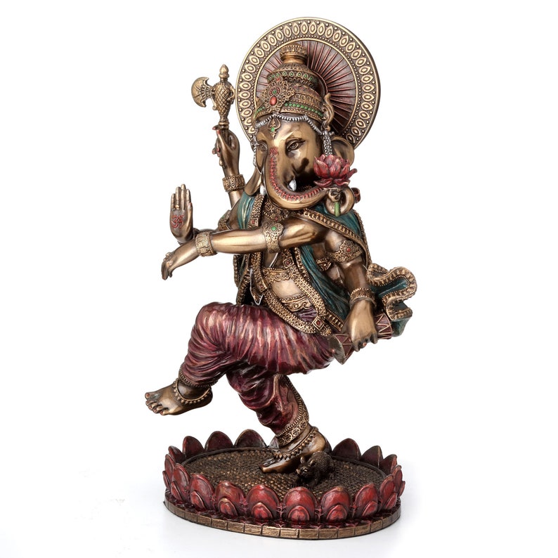 Dancing Ganesha Statue - Home Decor Accent & Housewarming Gift