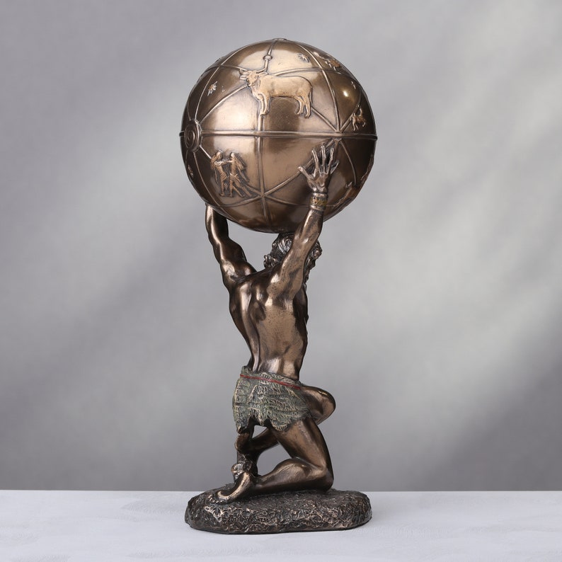 Atlas Carrying the Sphere - Greek Sculpture for Stylish Décor