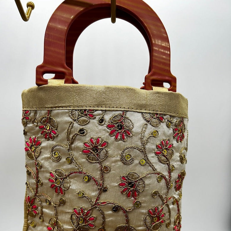 Women's Embroidered Hand Bag