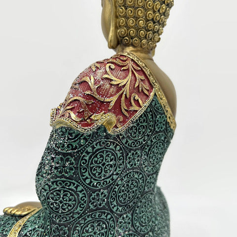 Golden Colorful Buddha Statue