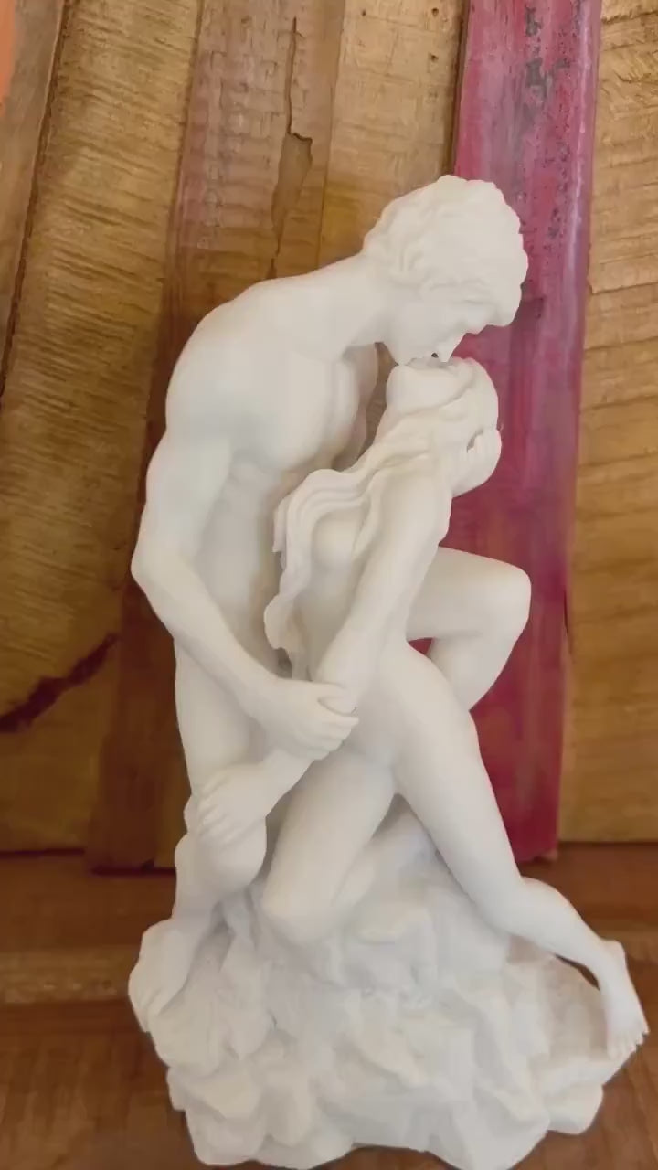 Naked Man and Women Statue