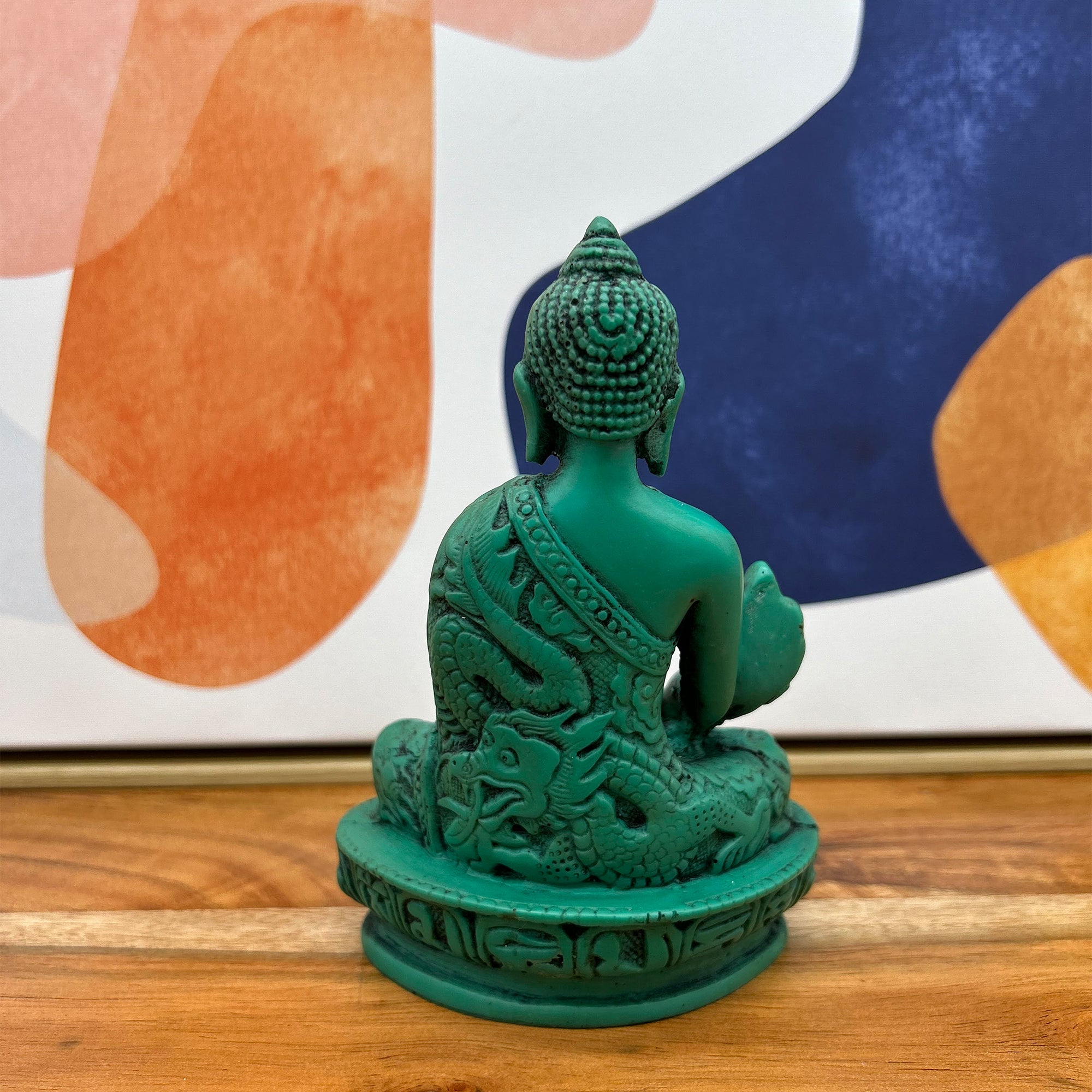 Green Buddha Statue